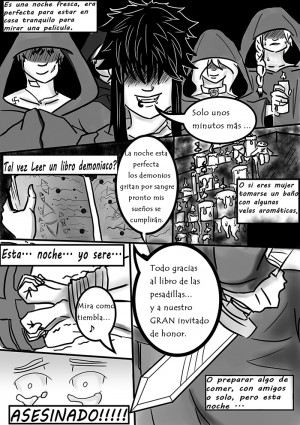Entrega de Comic - Invocación - Carolina Centurión - 2015